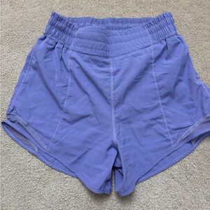 Lululemon Purple Hottie Hot Shorts 4”